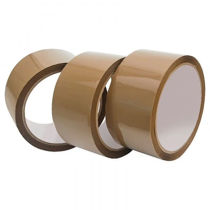 Banda Adeziva Acrilica Lungime 60 m, Adeziv Acrilic, Latime 48 mm, Culoare Maro, Silentios Nu-Benzi Adezive Pentru Ambalare