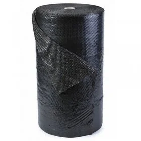 Folie Cu Bule Mici Neagra Latime 800 mm, Lungime 100 m, Straturi 2, Grosime 70 my-Folie Cu Bule De Aer Mici