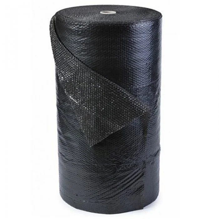 Folie Cu Bule Mici Neagra Latime 800 mm, Lungime 100 m, Straturi 2, Grosime 70 my-Folie Cu Bule De Aer Mici