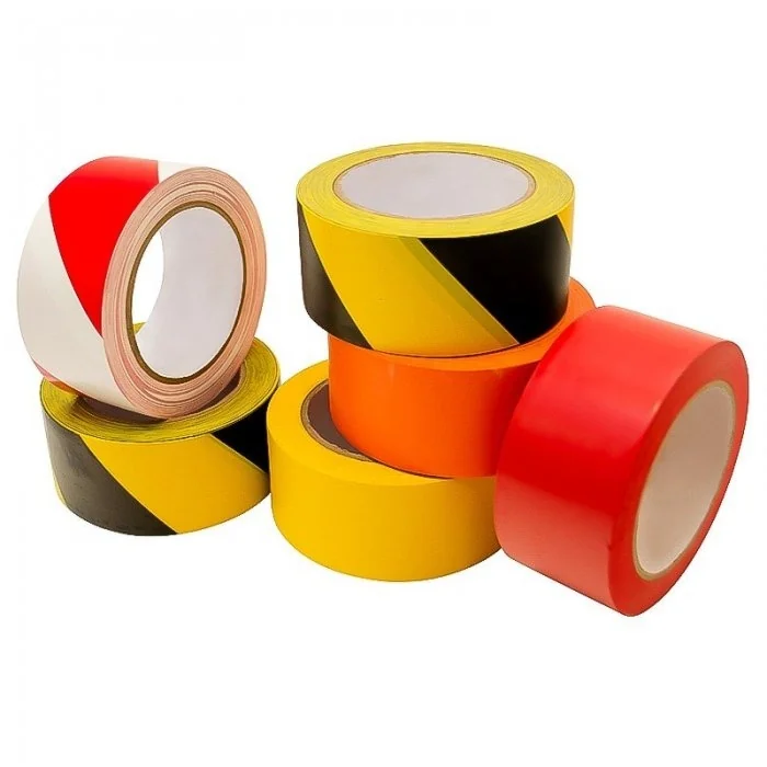 Banda Adeziva Pentru Marcare Lungime 33 m, Latime 50 mm, Culoare Negru / Galben-Benzi Adezive Si Adezivi