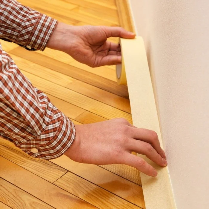 Banda Adeziva Mascare Lungime 45 m, Latime 25 mm, Temp Max °C 50, Material Hartie, Culoare Galben-Benzi Adezive Din Hartie