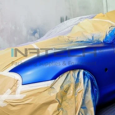 Banda Adeziva Mascare Lungime 30 m, Latime 48 mm, Temp Max °C 60, Material Hartie, Culoare Galben