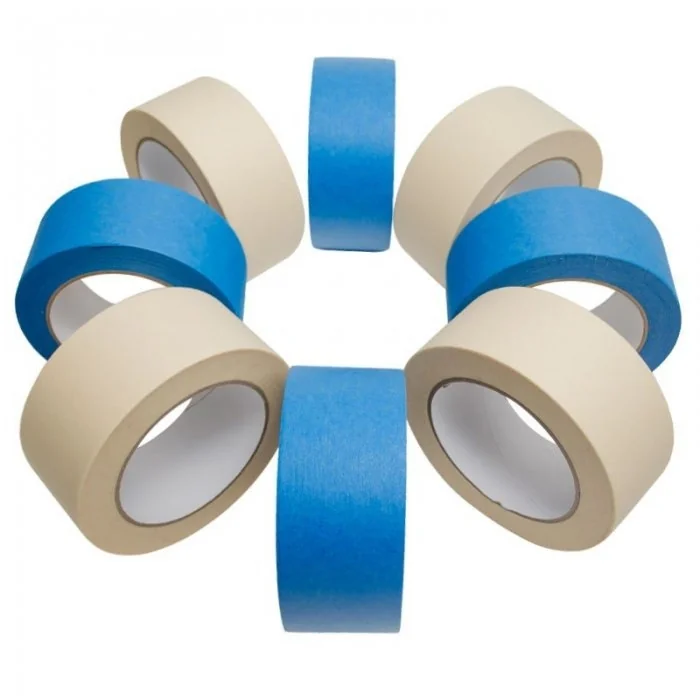 Banda Adeziva Mascare Lungime 30 m, Latime 48 mm, Temp Max °C 60, Material Hartie, Culoare Galben-Benzi Adezive Din Hartie