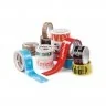 Banda Adeziva Personalizata Lungime 66 m, Numar Culori 2 Culori, Latime 50 mm, Tip Imprimare Pe Suprafata, Buc / Pachet 144-B...