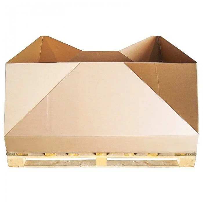 Kit Cutie Pe Palet Din Lemn Lungime 1140 mm, Latime 980 mm, Inaltime 860 mm, Culoare Natur, Tip Carton CO5-Kituri Carton