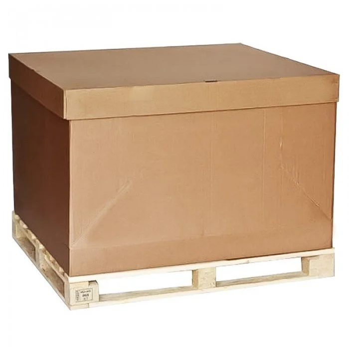 Kit Cutie Pe Palet Din Lemn Lungime 1740 mm, Latime 1140 mm, Inaltime 1280 mm, Culoare Natur, Tip Carton CO5-Kituri Carton