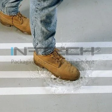 Banda Adeziva Antialunecare Aqua Safe Lungime 18.3 m, Latime 100 mm, Culoare Transparent, Tip Standard, Buc / Pachet 10