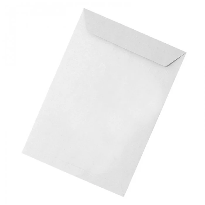 Plic Fara Fereastra Adeziv Umectabil, Dimensiuni 162 x 229 mm, Culoare Alb, Tip C5, Ambalare Buc/Cutie 500-Plicuri Si Pungi C...