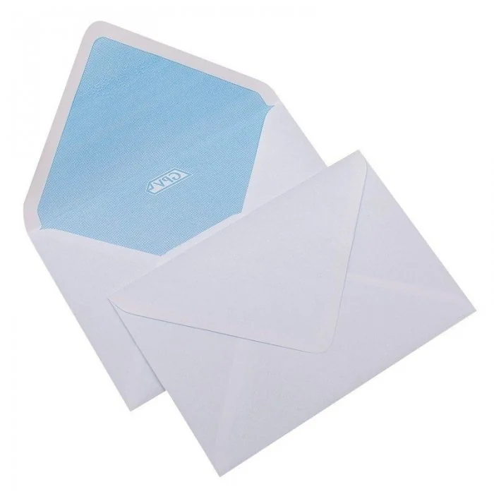 Plic Fara Fereastra Adeziv Umectabil, Dimensiuni 124 x 127 mm, Culoare Alb, Tip CD DVD, Ambalare Buc/Cutie 1000-Plicuri Si Pu...