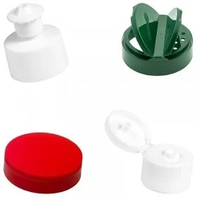 Capace Borcane Si Recipiente Din Plastic Forma Rotunda, Tip Capac Fliptop, Diametru Filet 53 mm, Buc / Pachet 1000-Accesorii ...