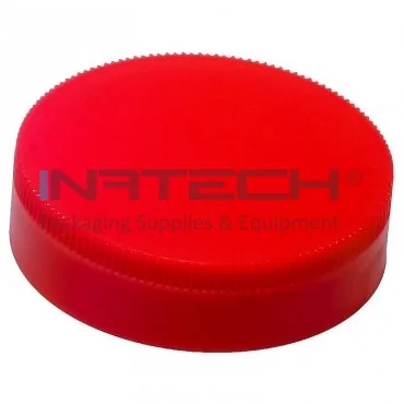 Plastic Jar and Container Lids, Round Shape, Simple Lid Type, 63 mm Thread Diameter, Pieces / Pack 1000