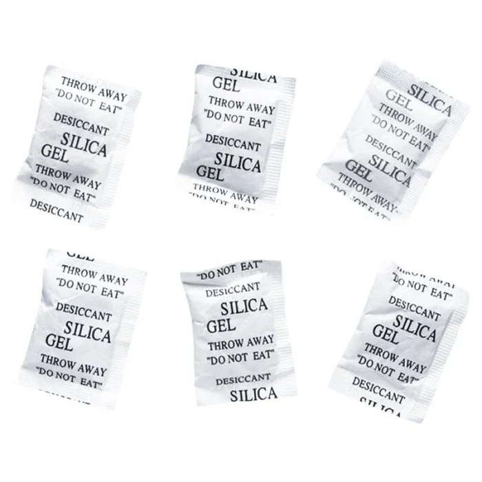 Silica Gel Desicant Dimensiune Sac 310 x 150 mm, Unitati Desicare 32, Greutate Sac 1000g kg, Performanta Absorbtie Vapori 192...