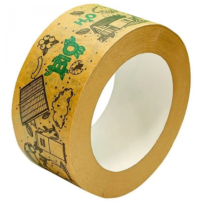 Banda Personalizata Hartie Lungime 50 m, Adeziv Hot Melt, Numar Culori 2 Culori, Latime 48 mm, Tip Imprimare Pe Suprafata, Cu...