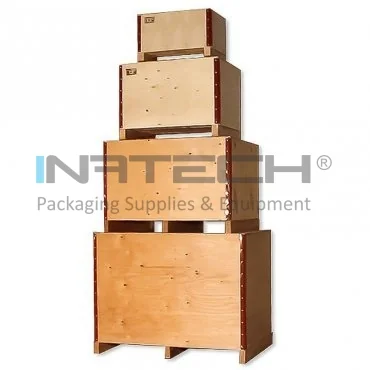 Lada Din Lemn Pliabila Dimensiune Interioara 400 x 356 x 214 mm, Dimensiune Exterioara 420 x 380 x 280 mm, Greutate Maxima 70 kg, Greutate 5 kg