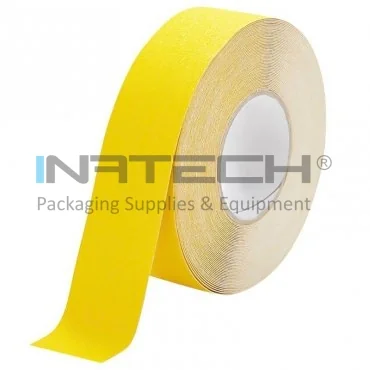 Banda Antiderapanta Reutilizabila Lungime 18.3 m, Latime 25 mm, Culoare Galben, Buc / Pachet 10