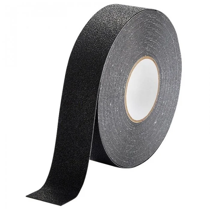 Banda Antialunecare Marina Lungime 18.3 m, Latime 25 mm, Culoare Negru, Buc / Pachet 10-Benzi Adezive Antialunecare