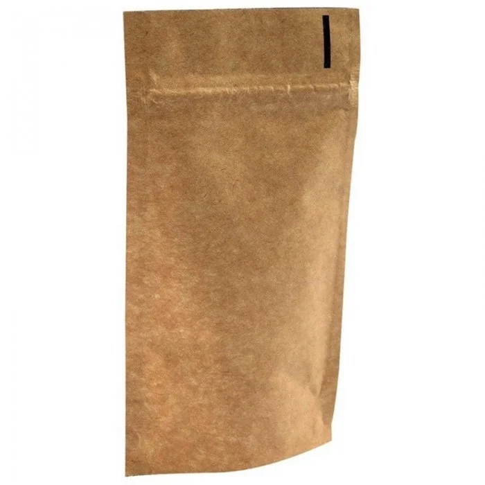 Pungi Stand Up Cu Inchidere Fermoar, 500 buc/pachet Tip Punga Hartie / AL / PE, Lungime 125 mm, Latime 85 mm, Clapeta Sigilar...