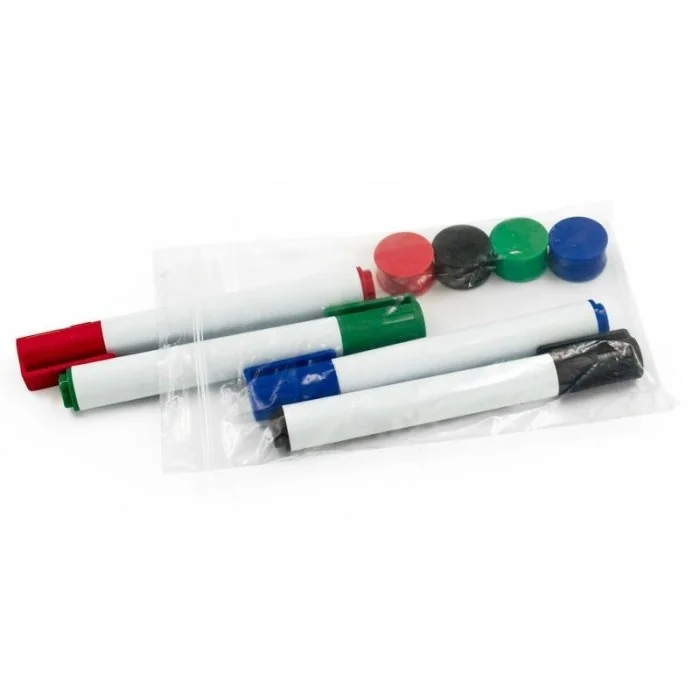 Pungi Cu Fermoar Ziplock, Standard, 50 microni Dimensiuni mm (l x L) 250 x 350, Grosime 50 my, Culoare Transparent, Buc / Pac...