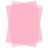 Hartie De Matase, Dimensiuni mm (l x L) 500 x 750, Gramaj 17 gr/mp, Culoare Roz Pal, Buc / Pachet 50-Hartie Pentru Ambalare