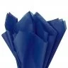 Hartie De Matase, Dimensiuni mm (l x L) 500 x 750, Gramaj 17 gr/mp, Culoare Albastru, Buc / Pachet 50-Hartie Pentru Ambalare