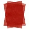 Hartie De Matase, Dimensiuni mm (l x L) 500 x 750, Gramaj 17 gr/mp, Culoare Rosu, Buc / Pachet 50-Hartie Pentru Ambalare