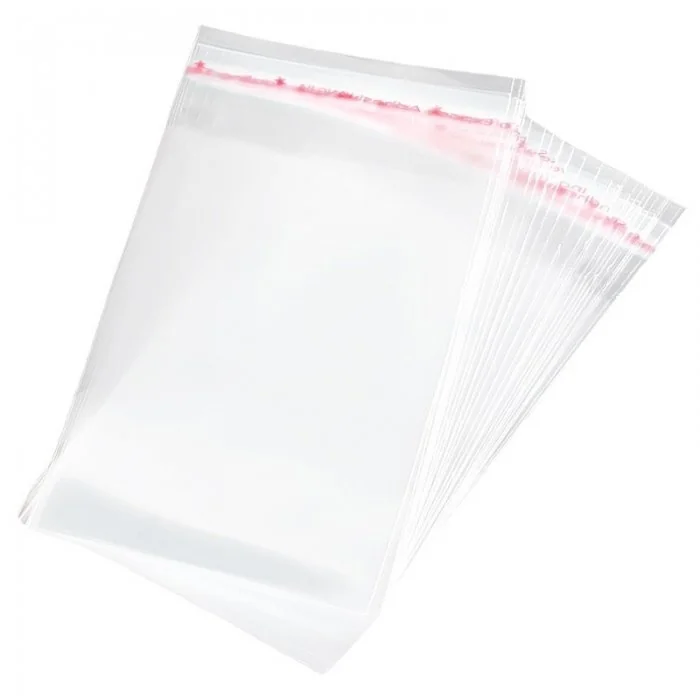 Pungi Cu Clapeta Adeziva Latime 250 mm, Inaltime 350 mm, Pliu NU mm, Grosime 40 my, Clapeta 40 mm, Culoare Transparent, Buc /...