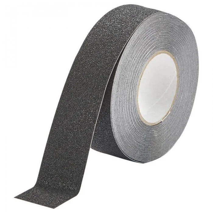 Banda Adeziva Antialunecare Lungime 18.3 m, Latime 100 mm, Culoare Gri, Buc / Pachet 10-Benzi Adezive Antialunecare