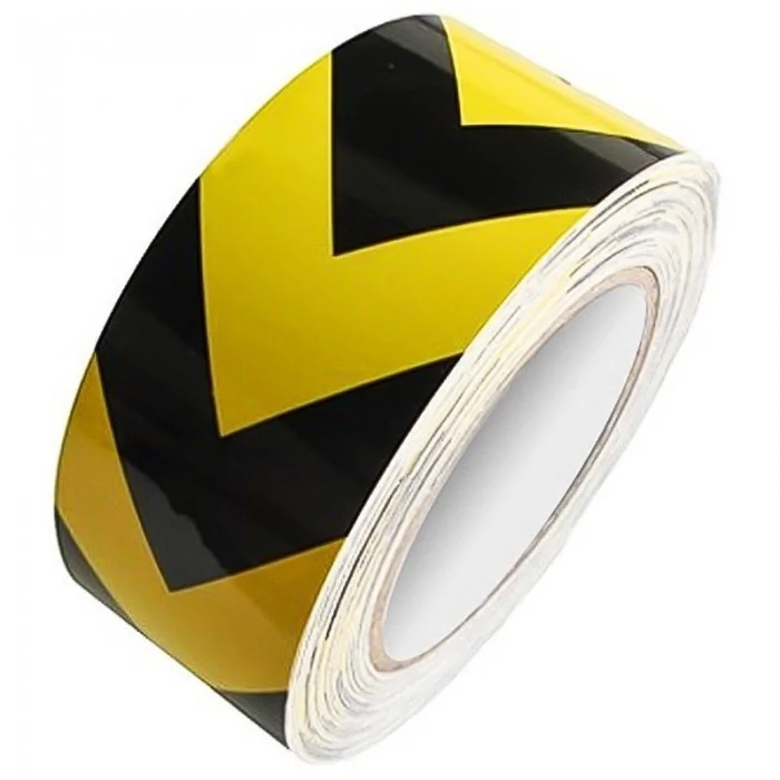 Banda Delimitare Reflectorizanta Lungime 10 m, Latime 50 mm, Culoare Albastru, Buc / Pachet 10-Benzi Adezive Pentru Marcare