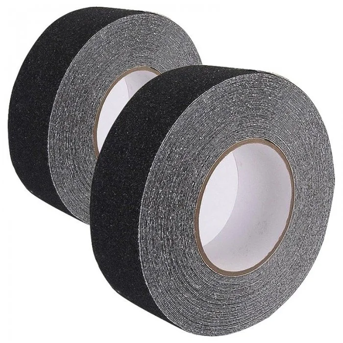 Banda Antiderapanta Pentru Forme Neregulate Lungime 18.3 m, Latime 50 mm, Culoare Galben, Buc / Pachet 10-Benzi Adezive Antia...