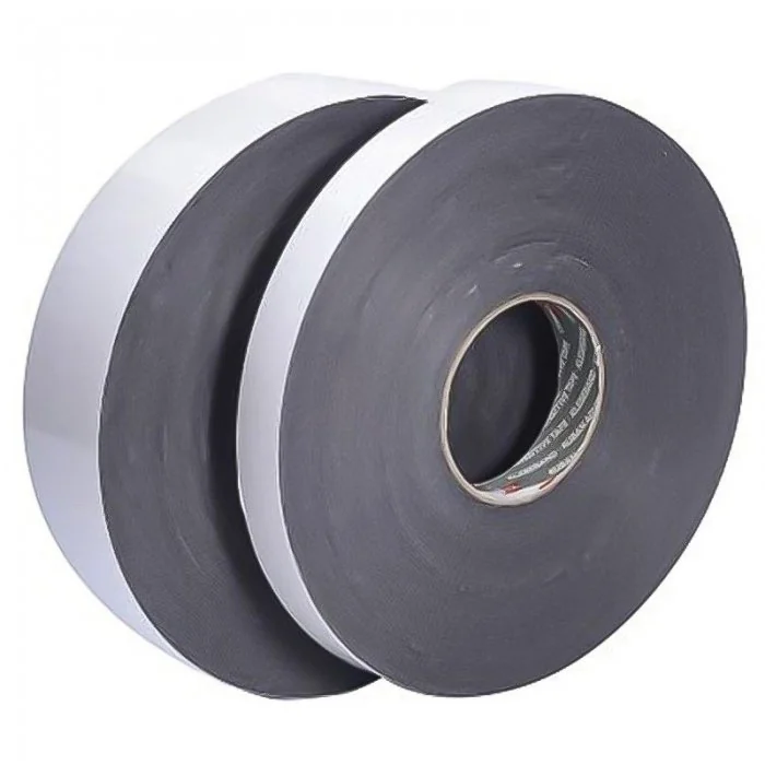 Banda Buretoasa Dublu Adeziva Lungime 25 m, Latime 19 mm, Material Burete PE, Culoare Negru-Benzi Dublu Adezive