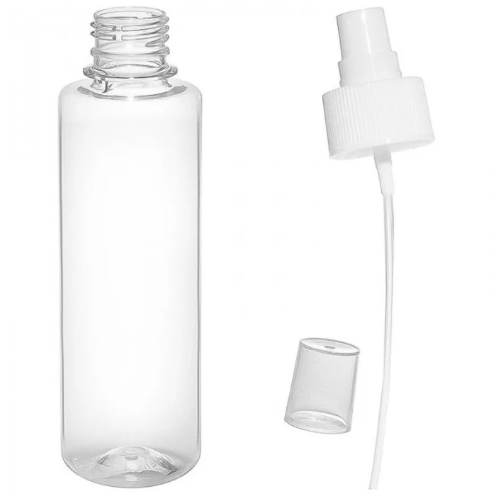 Recipiente Din Plastic Forma Rotunda, Tip Capac Simplu, Diametru Filet 38 mm, Maner NU, Volum 500 ml, Culoare Transparent, Bu...