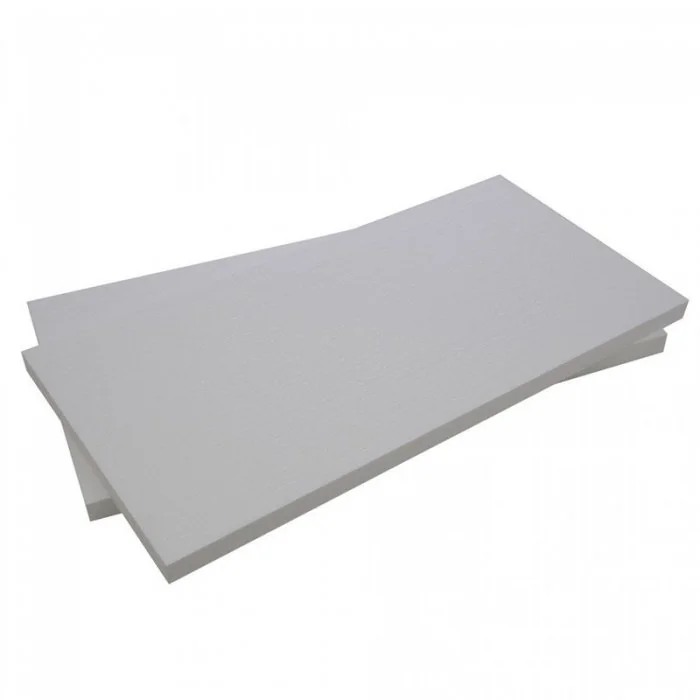 Placa Polietilena Expandata Lungime 1 m, Latime 1.2 m, Grosime 30 mm, Culoare Negru-Folie Si Placa Polietilena Expandata PEE