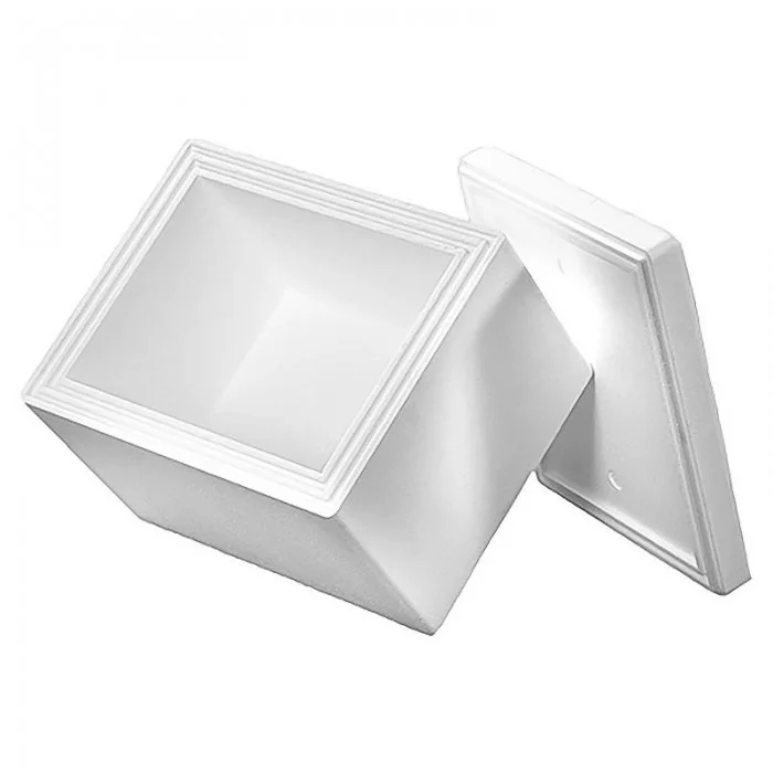 Cutii Termoizolante EPS Pentru Transport Dimensiune Interioara 345 x 260 x 220 mm, Culoare Alb-Cutii Din Polistiren Expandat ...
