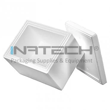 Cutii Termoizolante EPS Pentru Transport Dimensiune Interioara 345 x 260 x 220 mm, Culoare Alb