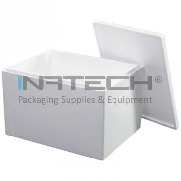 EPS Insulated Transport Boxes, Internal Dimensions 515 x 380 x 330 mm, White