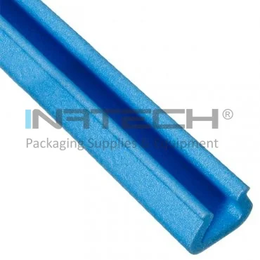 Profil Din Spuma PEE, U Tulip Lungime 2000 mm, Dimensiuni A-B-C-D 80 x 10 x 40 x 75 mm, Culoare Albastru, Metri / Pachet 100