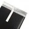 Plic Cu Bule Din Polietilena Poly Bubble, Dimensiuni 240 x 350 mm, Clapeta 50 mm, Culoare Negru-Plicuri Cu Protectie Pentru A...