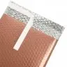 Plic Cu Bule Termoizolant Din Polietilena Poly Bubble, Dimensiuni 170 x 225 mm, Clapeta 50 mm, Culoare Rose Gold-Plicuri Izol...