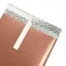 Plic Cu Bule Termoizolant Din Polietilena Poly Bubble, Dimensiuni 240 x 350 mm, Clapeta 50 mm, Culoare Rose Gold-Plicuri Izol...