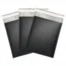 Poly Bubble Polyethylene Bubble Mailer, Dimensions 170 x 225 mm, Flap 50 mm, Black