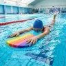 Pluta Inot Din Spuma Lungime 480 mm, Latime 300 mm, Grosime 30 mm, Culoare Curcubeu-Sport Si Agrement