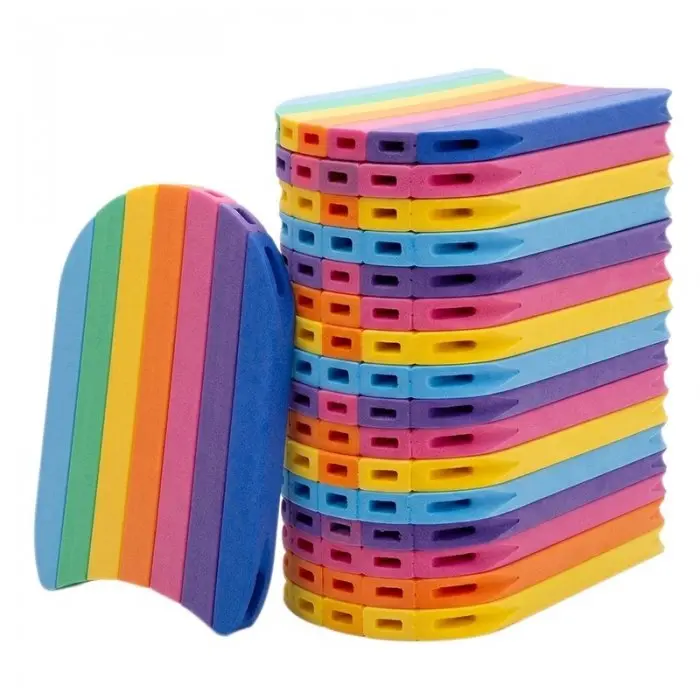 Pluta Inot Din Spuma Lungime 480 mm, Latime 300 mm, Grosime 30 mm, Culoare Curcubeu-Sport Si Agrement