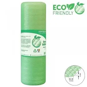 Folie Cu Bule Mici Eco Friendly Latime 450 mm, Lungime 10 m, Straturi 2, Grosime 60 my, Culoare Verde