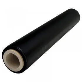 Folie Stretch Uz Manual Latime 250 mm, Grosime 23 my, Greutate 1.5 kg, Culoare Negru, Greutate Tub 0.15 kg