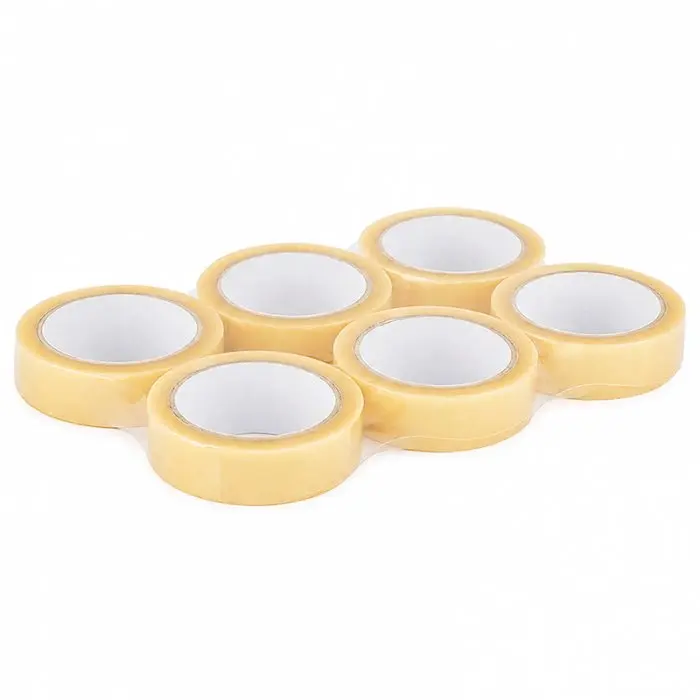 Banda Adeziva Hotmelt Lungime 60 m, Latime 25 mm, Adeziv Hot Melt, Culoare Transparent-Benzi Adezive Pentru Ambalare