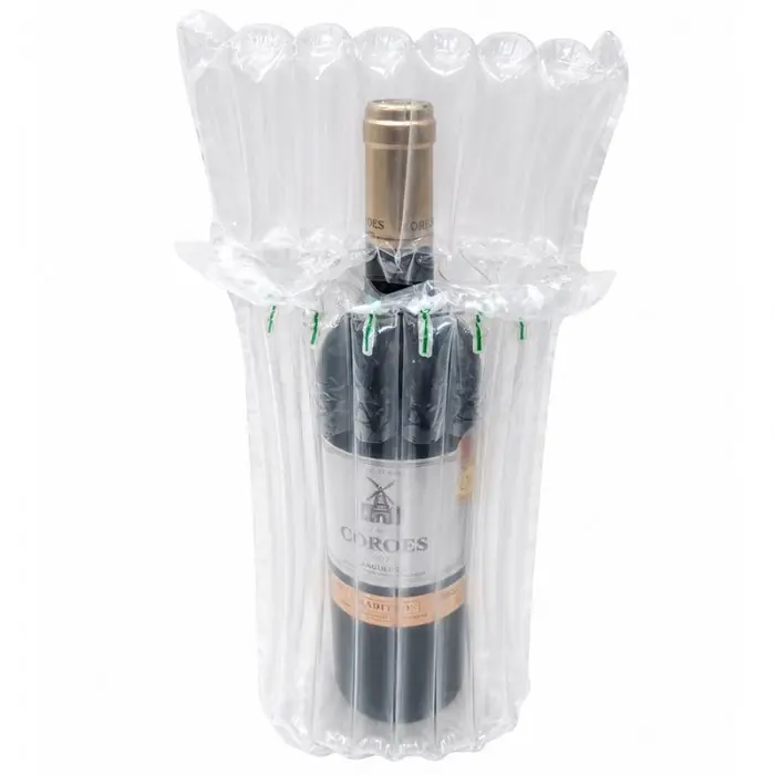 Punga Gonflabila Cu Coloane De Aer, 8 Coloane, Dimensiuni Fara Aer: 40.5 x 27 cm, Potrivita Pentru Sticla De Sampanie Ø10xH34...