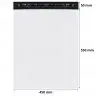 Pungi Curierat Standard FB07, 450 x 550 mm, Clapeta 50 mm, Culoare Alb / Negru, Set 50 buc-Plicuri Si Pungi Curierat
