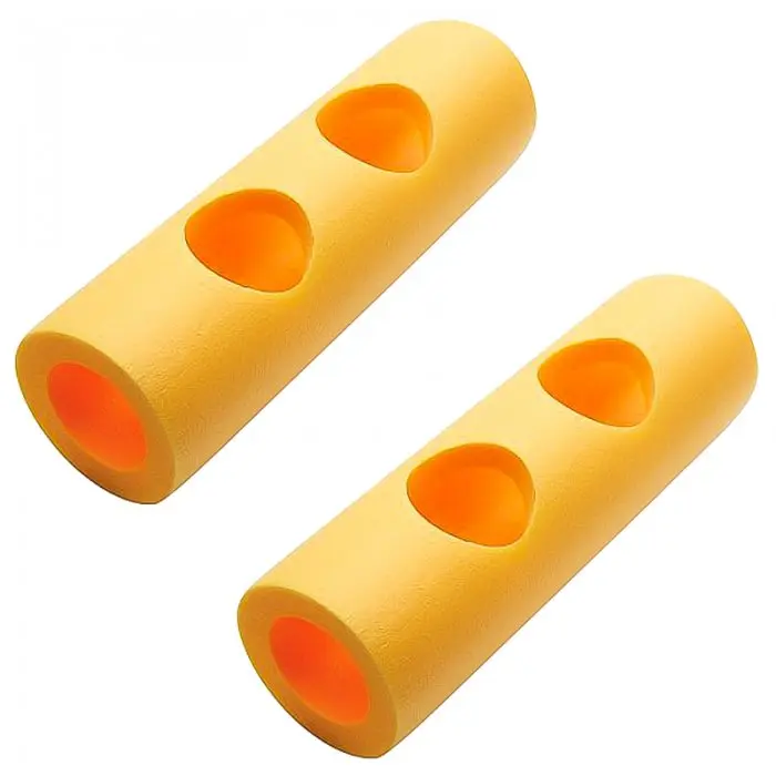 Conector Spuma 6 Gauri Lungime 315 mm, Diametru 62 mm, Grosime 19 mm, Conector 6 Orificii, Culoare Galben-Sport Si Agrement
