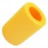 Conector Spuma 2 Gauri Lungime 140 mm, Diametru 62 mm, Grosime 19 mm, Conector 2 Orificii, Culoare Galben-Sport Si Agrement