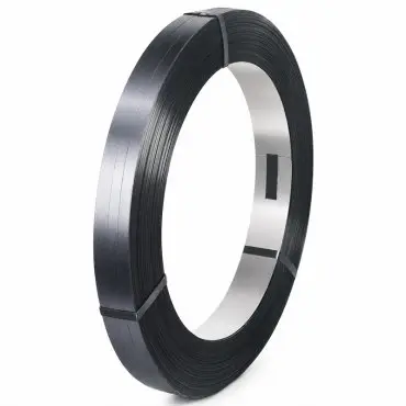 Banda Metalica Lucioasa Pentru Legare Lungime 225 m, Latime 16 mm, Grosime 0.50 mm, Greutate 20 kg, Culoare Gri Lucios